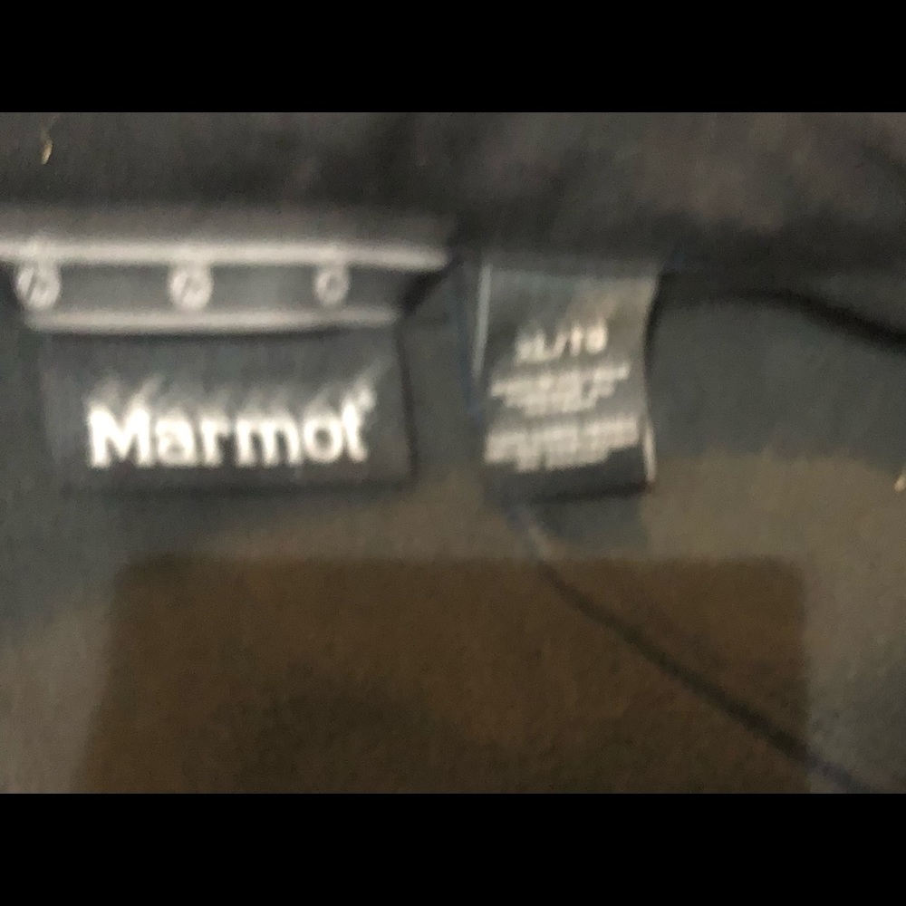 Marmot Softshell Jacket in Blue and Navy Colorblock - size XL - Picture 6 of 8